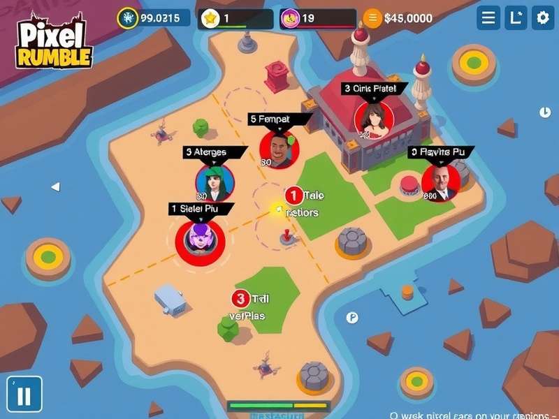 Pixel Rumble India esports tournament with professional players competing