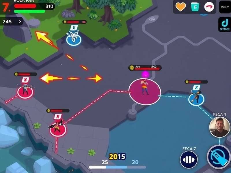 Pixel Rumble India gameplay screenshot showing battle royale action